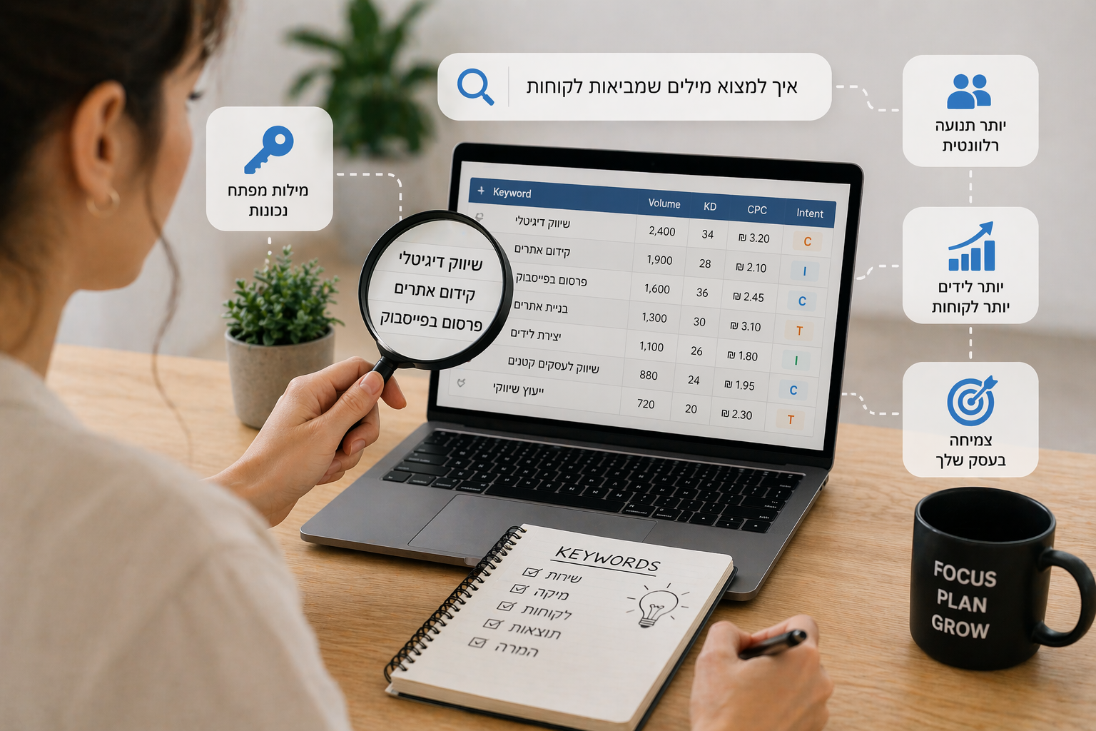 מחקר מילות מפתח