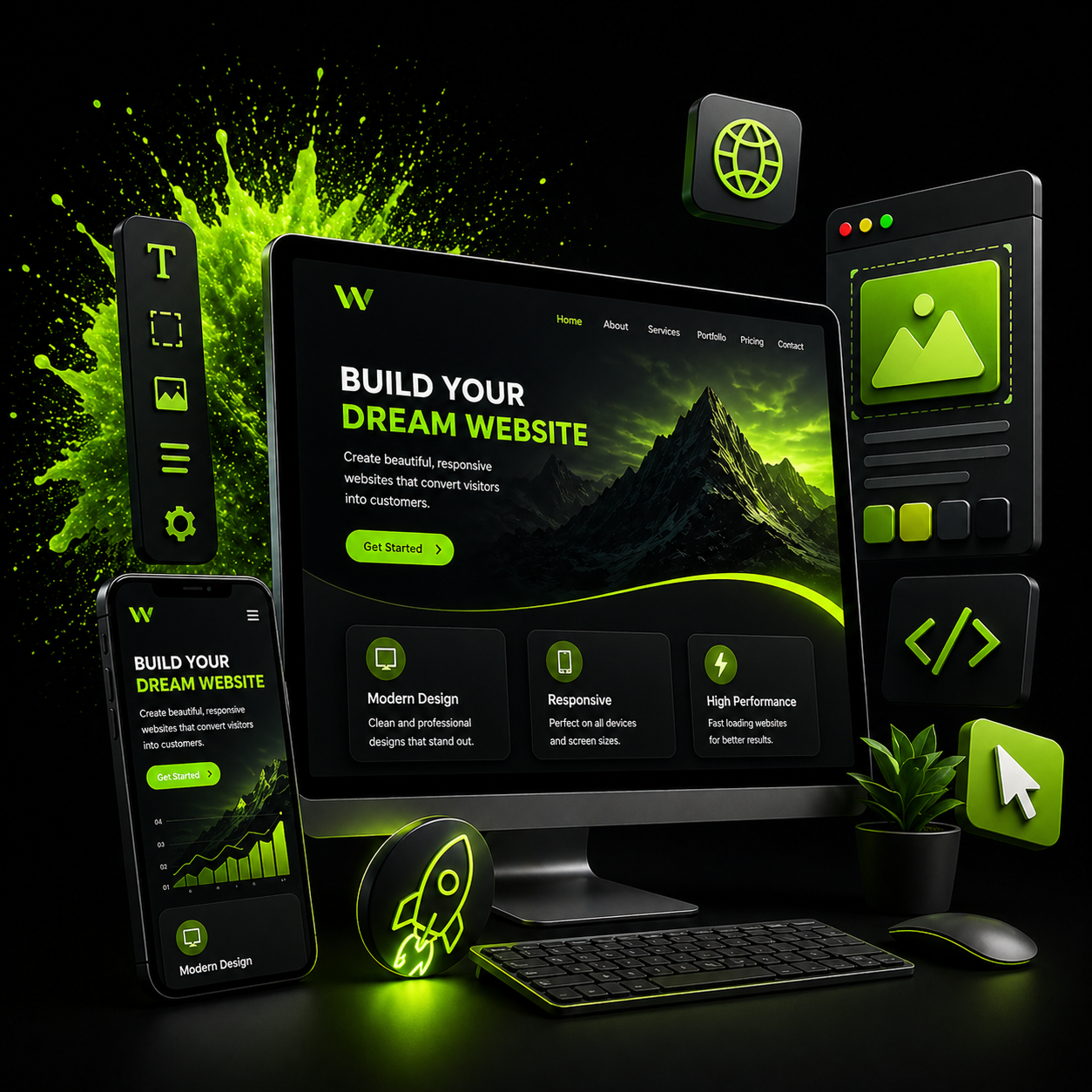 בניית אתרים ודפי נחיתה