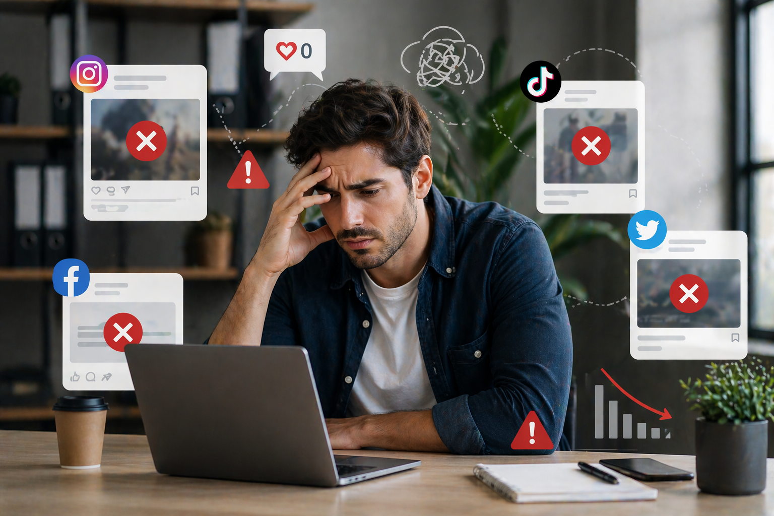 טעויות בניהול רשתות חברתיות